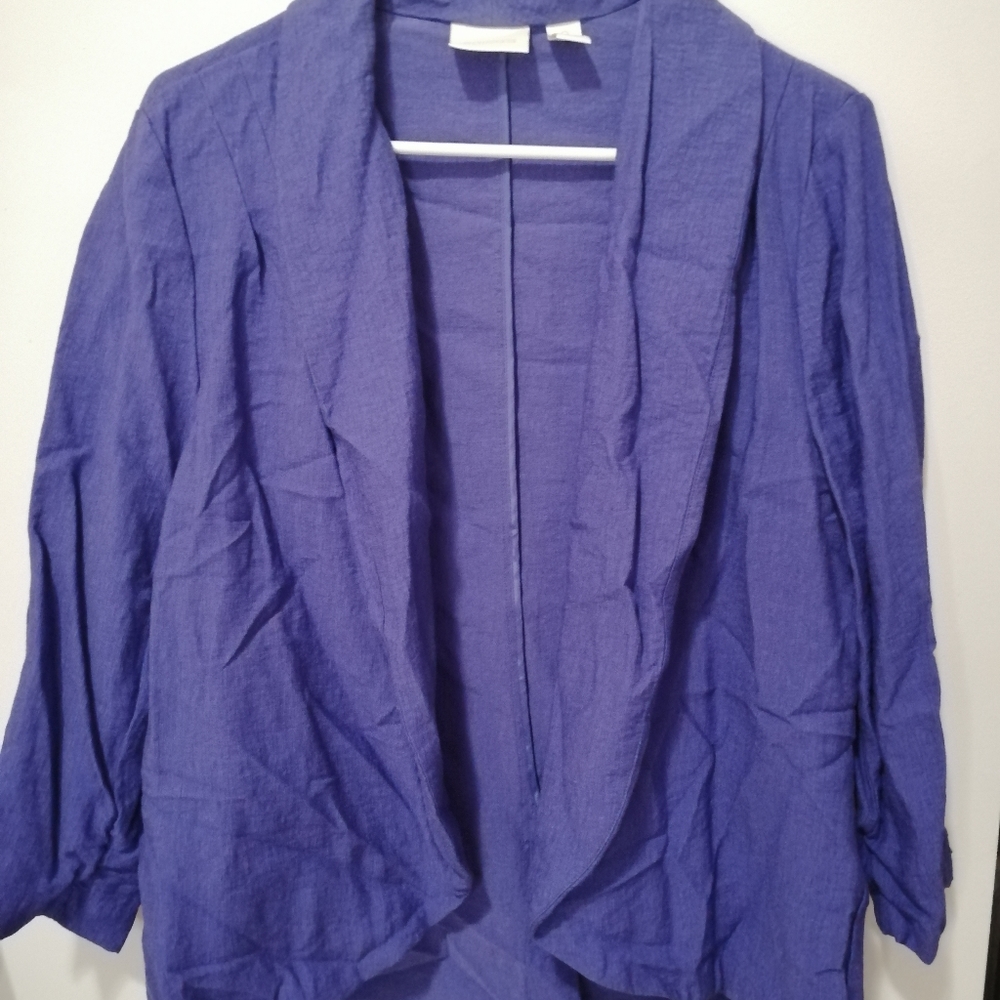 Chico's Purple cardigan